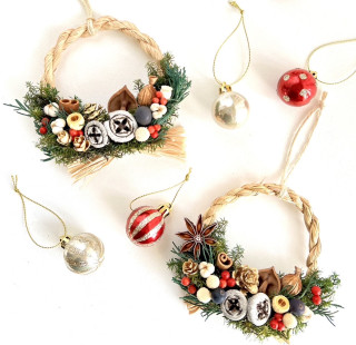 이나짚의 크리스마스 미니리스 만들기